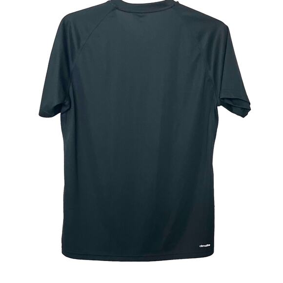 ADIDAS CLIMALITE SHORT SLEEVE T-SHIRT, WOMENS, L, SMOKEY GREY, ACTIVEWEAR - Picture 4 of 12